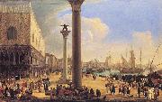 unknow artist The Dock Facing the Doge's Palace oil painting reproduction